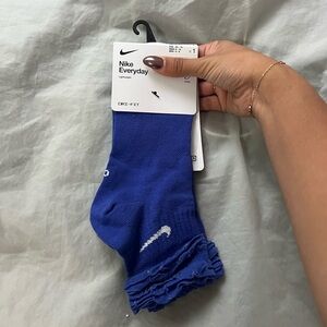 Nike Dark Blue/ Indigo Ruffle Socks
